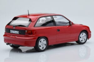 Opel Astra F GSi Piros Norev 1:18 183672 Fém – 2. kép a 6-ből