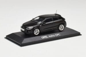 Opel Astra H OPC Fekete Minichamps 1:43 90399890 Fém – 2. kép a 4-ből