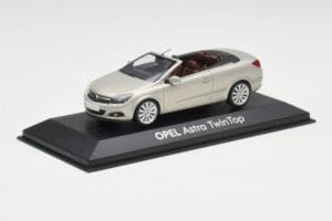 Opel Astra H Twin Top Ezüst Minichamps 1:43 403045633 Fém – 2. kép a 4-ből