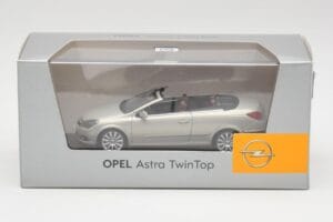 Opel Astra H Twin Top Ezüst Minichamps 1:43 403045633 Fém – 4. kép a 4-ből