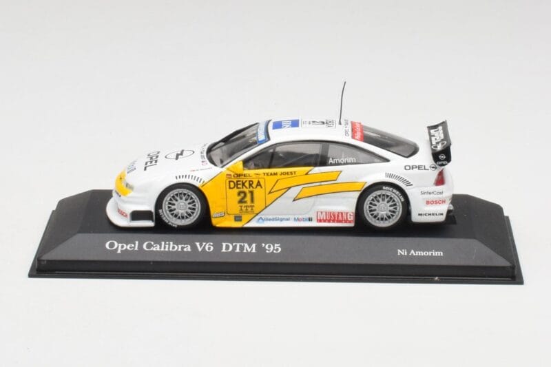 Opel Calibra V6 #21 J. Amorim DTM 1995 Minichamps 1:43 430854121 Fém