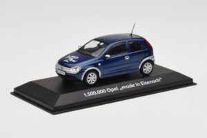 Opel Corsa C 1.5M Made in Eisenach Minichamps 1:43 OPEL003 Fém – 2. kép a 4-ből