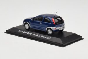 Opel Corsa C 1.5M Made in Eisenach Minichamps 1:43 OPEL003 Fém – 3. kép a 4-ből