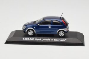 Opel Corsa C 1.5M Made in Eisenach Minichamps 1:43 OPEL003 Fém