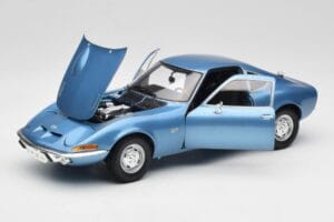 Opel GT Kék Minichamps 1:18 180049020 Fém – 2. kép a 8-ből