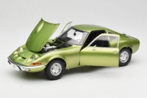 Opel GT Green Metallic Minichamps 1:18 180049029 Fém – 2. kép a 8-ből