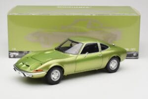 Opel GT Green Metallic Minichamps 1:18 180049029 Fém – 8. kép a 8-ből