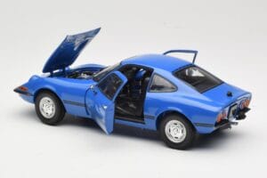 Opel GT/J Kék Minichamps 1:18 180049023 Fém – 5. kép a 8-ből