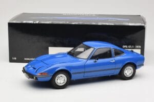 Opel GT/J Kék Minichamps 1:18 180049023 Fém – 8. kép a 8-ből