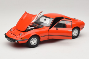 Opel GT/J Piros Minichamps 1:18 180049028 Fém – 2. kép a 8-ből