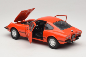 Opel GT/J Piros Minichamps 1:18 180049028 Fém – 5. kép a 8-ből