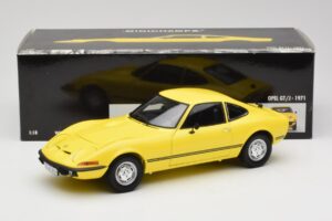 Opel GT/J Sárga Minichamps 1:18 180049021 Fém – 8. kép a 8-ből