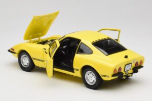 Opel GT/J Sárga Minichamps 1:18 180049021 Fém – 5. kép a 8-ből