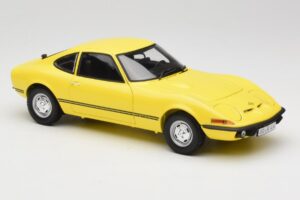 Opel GT/J Sárga Minichamps 1:18 180049021 Fém – 6. kép a 8-ből
