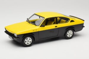 Opel Kadett C GT/E Sárga & Fekete Minichamps 1:18 180045521 Fém