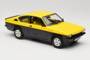 Opel Kadett C GT/E Sárga & Fekete Minichamps 1:18 180045521 Fém – 6. kép a 8-ből