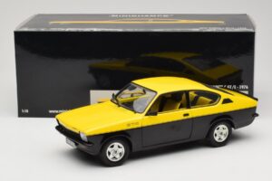 Opel Kadett C GT/E Sárga & Fekete Minichamps 1:18 180045521 Fém – 8. kép a 8-ből