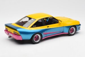 Opel Manta Sárga Kék BoS Models 1:18 BOS279 Fém – 2. kép a 6-ből