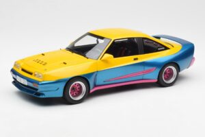 Opel Manta Sárga Kék BoS Models 1:18 BOS279 Fém