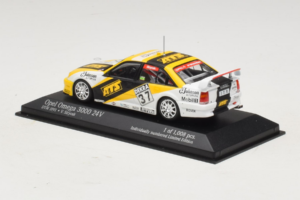 Opel Omega 3000 24V #37 K-H. Strycek DTM 1991 Minichamps 1:43 400914437 Fém – 3. kép a 4-ből