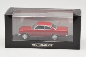 Opel Rekord A Piros Minichamps 1:43 400041004 Fém – 4. kép a 4-ből