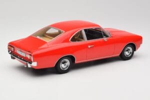 Opel Rekord C Coupe Piros Minichamps 1:18 107047020 Gyanta – 2. kép a 6-ből