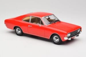 Opel Rekord C Coupe Piros Minichamps 1:18 107047020 Gyanta – 4. kép a 6-ből