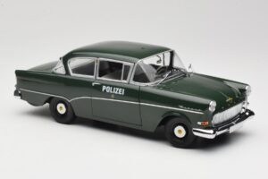 Opel Rekord P1 Polizei Minichamps 1:18 180043290 Fém – 6. kép a 8-ből