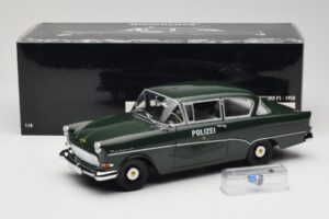 Opel Rekord P1 Polizei Minichamps 1:18 180043290 Fém – 8. kép a 8-ből