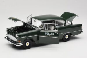 Opel Rekord P1 Polizei Minichamps 1:18 180043290 Fém – 2. kép a 8-ből