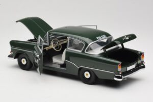 Opel Rekord P1 Polizei Minichamps 1:18 180043290 Fém – 5. kép a 8-ből