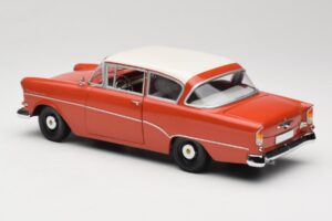 Opel Rekord P1 Piros Minichamps 1:18 180043201 Fém – 7. kép a 8-ből