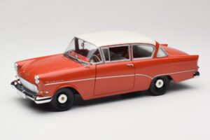 Opel Rekord P1 Piros Minichamps 1:18 180043201 Fém