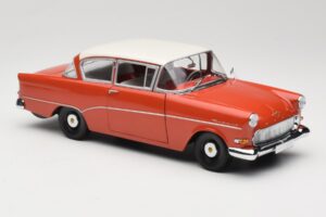 Opel Rekord P1 Piros Minichamps 1:18 180043201 Fém – 6. kép a 8-ből