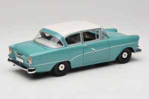 Opel Rekord P1 Türkizkék Minichamps 1:18 180043200 Fém – 3. kép a 8-ből