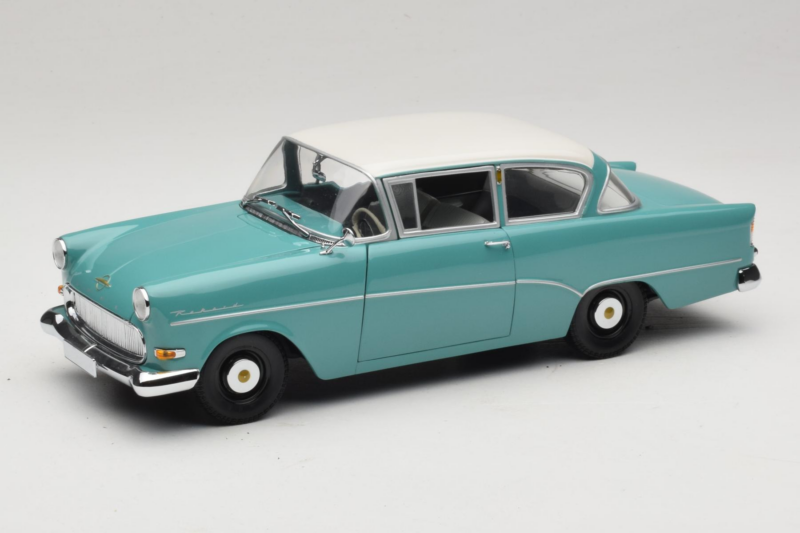 Opel Rekord P1 Türkizkék Minichamps 1:18 180043200 Fém
