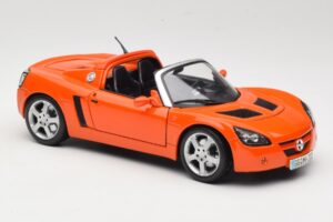 Opel Speedster Narancssárga Maisto 1:18 31615 Fém – 6. kép a 8-ből