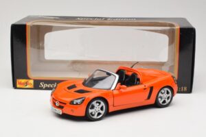 Opel Speedster Narancssárga Maisto 1:18 31615 Fém – 8. kép a 8-ből