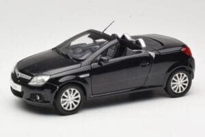 Opel Tigra TwinTop B Fekete Norev 1:18 183600 Fém