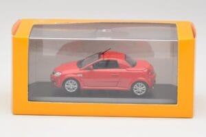 Opel Tigra TwinTop Magma Piros Minichamps 1:43 B24910027T Fém – 4. kép a 4-ből