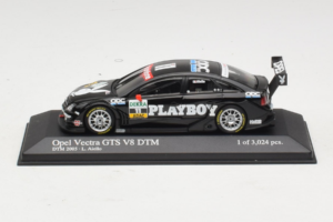 Opel Vectra GTS V8 #11 Playboy L. Aiello DTM 2005 Minichamps 1:43 436054611 Fém
