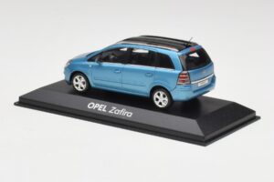 Opel Zafira A Star Kék Minichamps 1:43 B24910027Z Fém – 3. kép a 4-ből