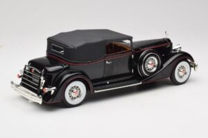 Packard Kabrió Fekete Anson 1:18 30397 Fém – 3. kép a 8-ből