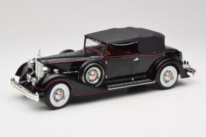 Packard Kabrió Fekete Anson 1:18 30397 Fém