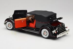 Packard Kabrió Fekete Anson 1:18 30397 Fém – 5. kép a 8-ből