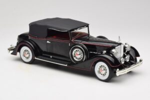 Packard Kabrió Fekete Anson 1:18 30397 Fém – 6. kép a 8-ből