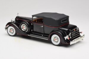 Packard Kabrió Fekete Anson 1:18 30397 Fém – 7. kép a 8-ből