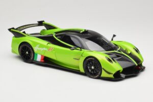 Pagani Huayra R Zöld LCD 1:18 LCD18012-GR Fém – 6. kép a 8-ből