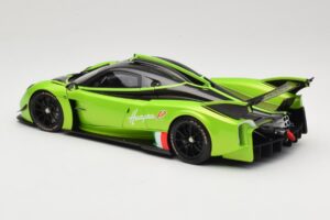 Pagani Huayra R Zöld LCD 1:18 LCD18012-GR Fém – 7. kép a 8-ből