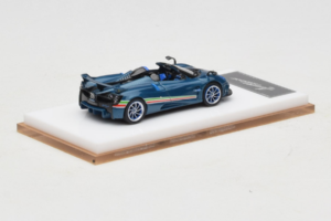 Pagani Huayra Tricolore Roadster Kék Henson & Heaven 1:64 PHTRB01 Gyanta – 3. kép a 8-ből